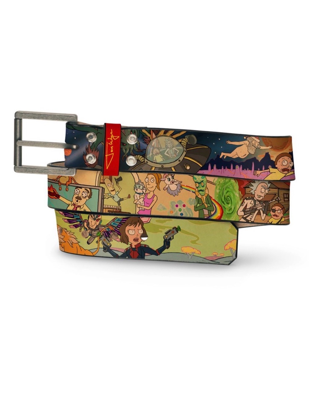 Jon Wye Leather Rick and Morty Belt